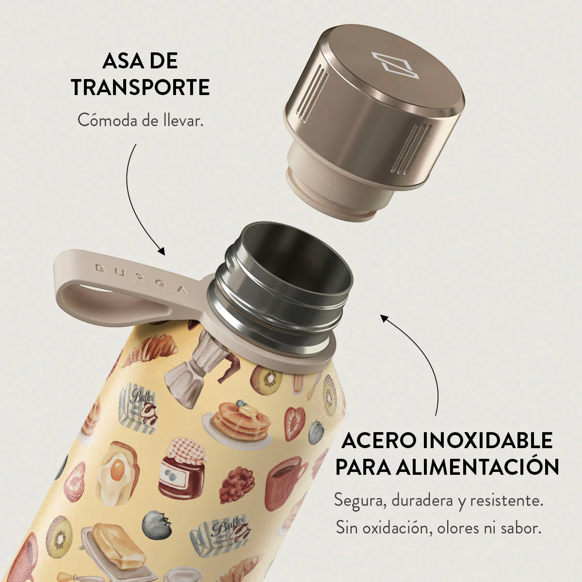 Sunny Side Up -  Botella de Agua - Image 4