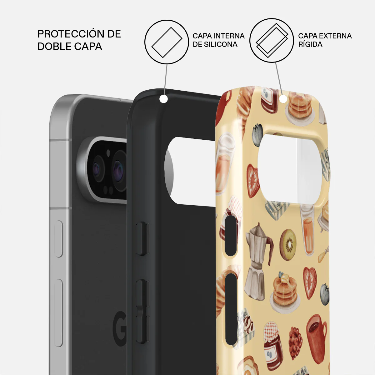 Sunny Side Up - Google Pixel 9 Funda - Image 2