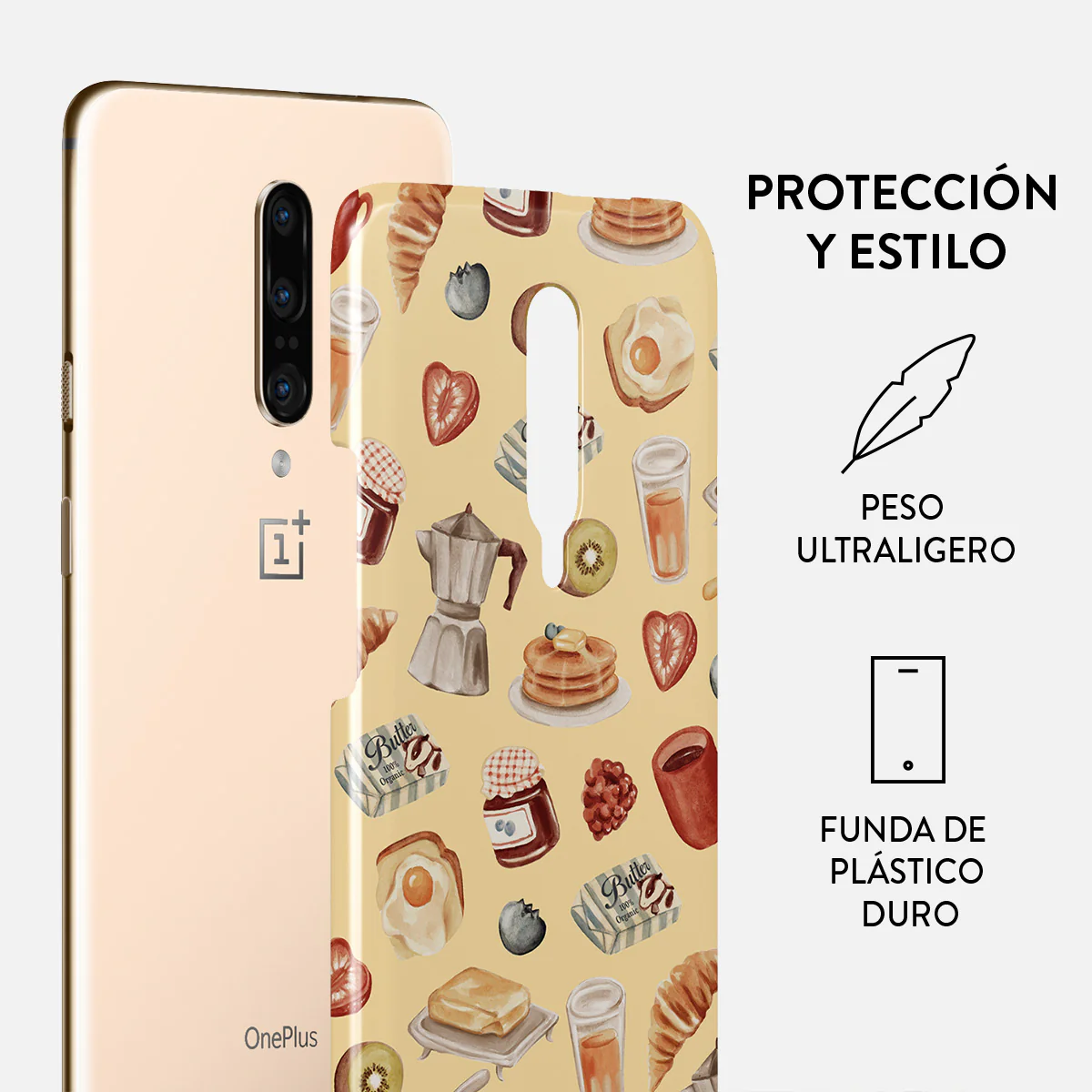 Sunny Side Up - OnePlus 7 Pro / 7T Pro Funda - Image 2