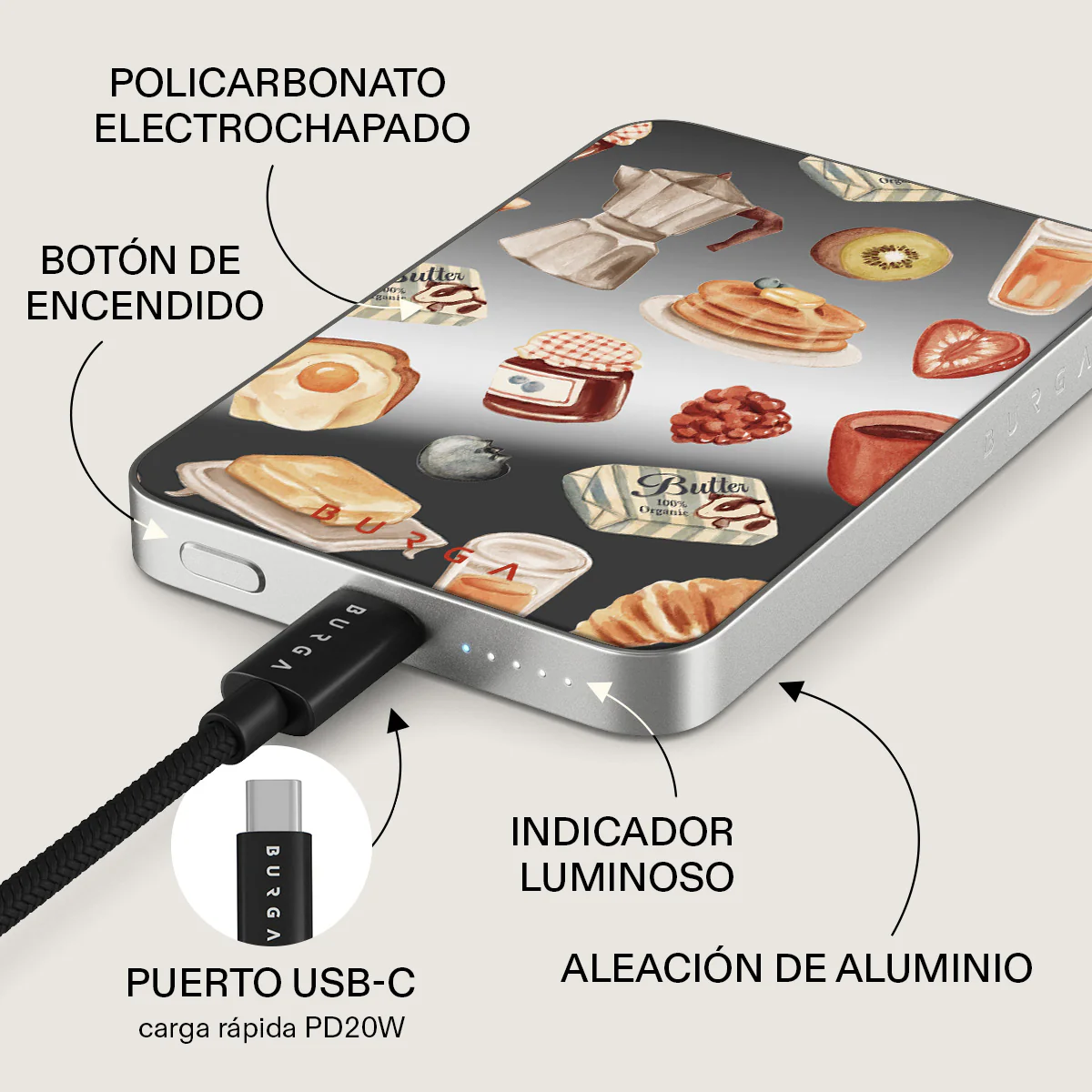 Sunny Side Up - Power Bank Magnético - Image 60