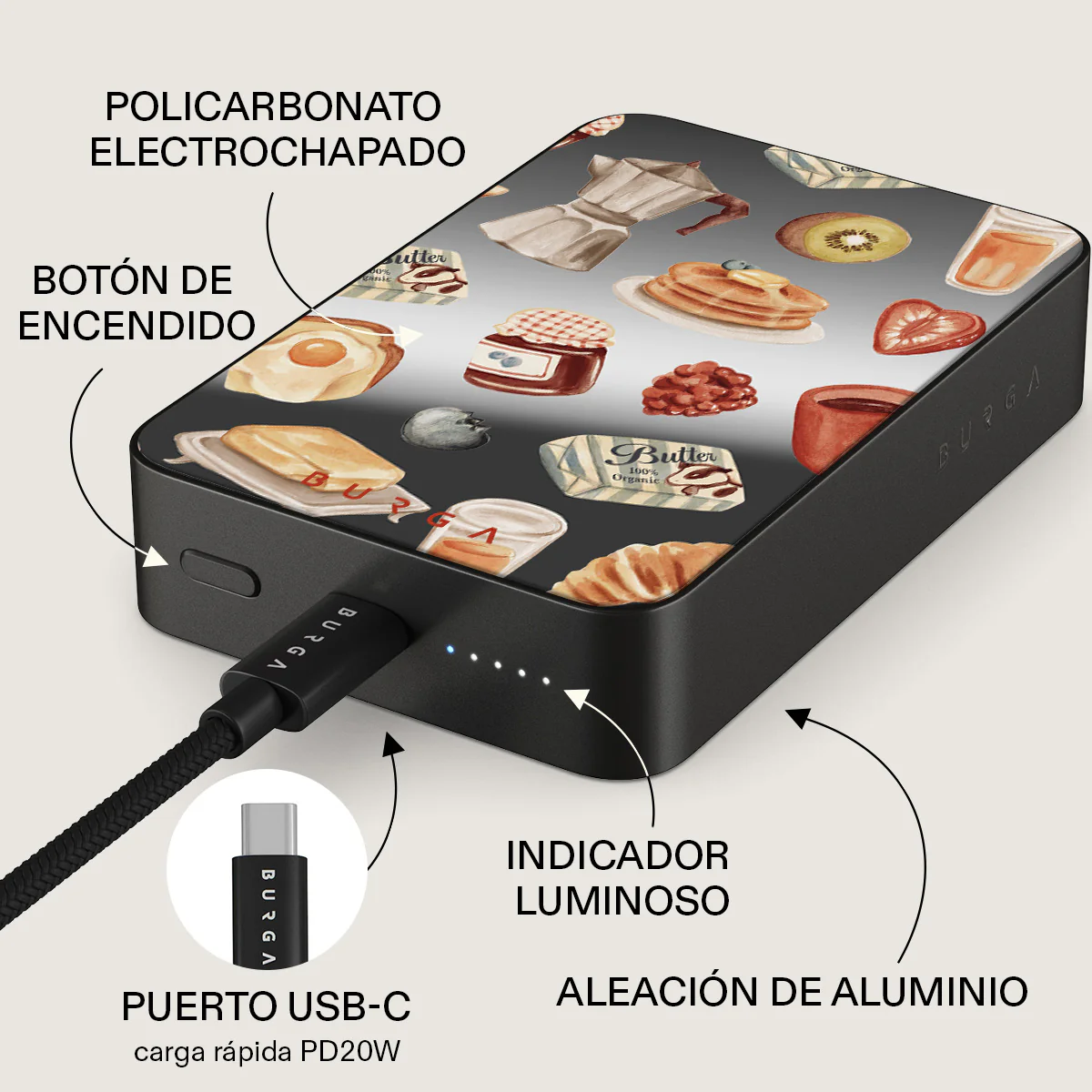 Sunny Side Up - Power Bank Magnético - Image 80