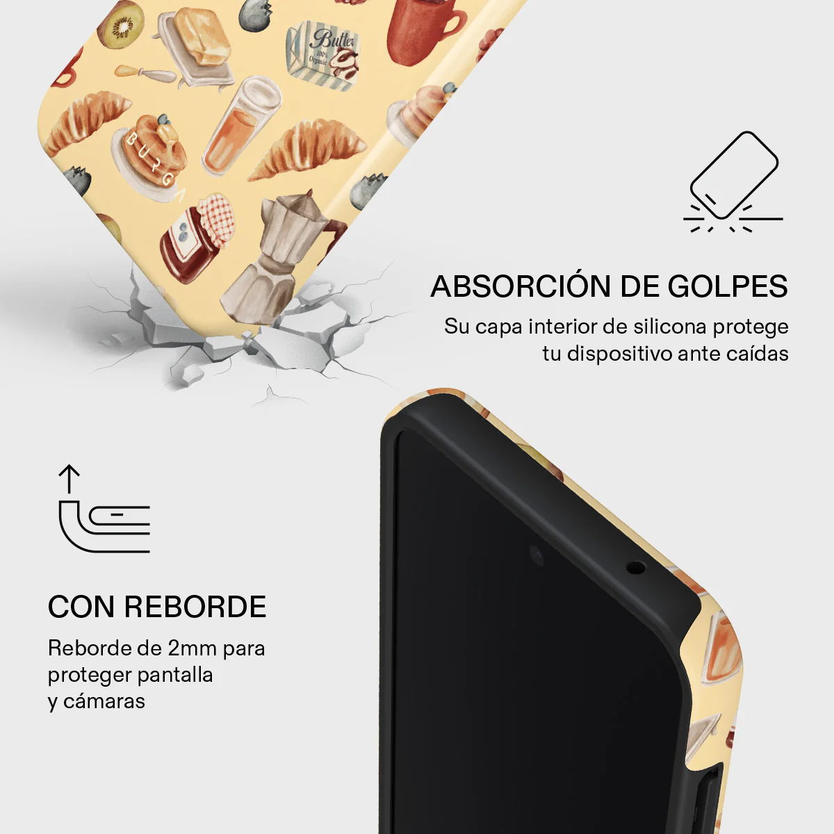 Sunny Side Up - Samsung Galaxy A35 Funda - Image 4
