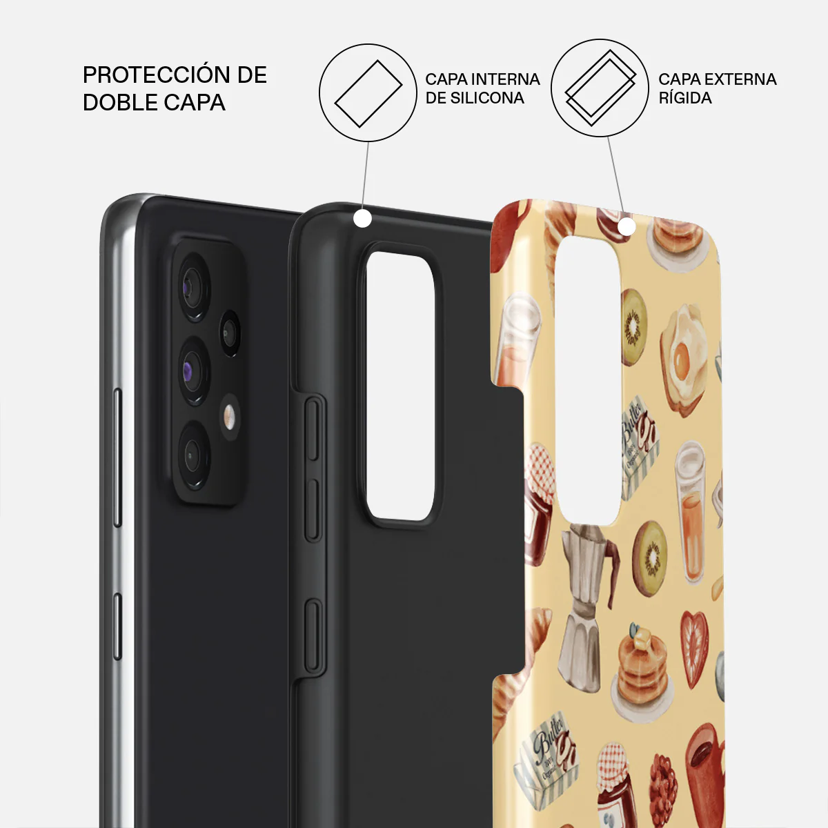 Sunny Side Up - Samsung Galaxy A52 / A52S 4G / 5G Funda - Image 2