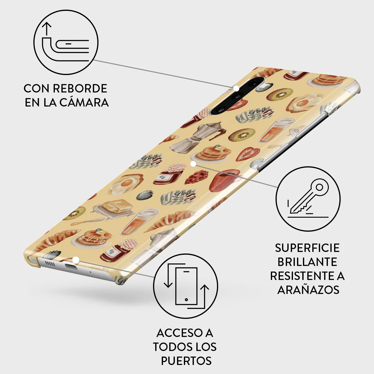 Sunny Side Up - Samsung Galaxy Note 10 Funda - Image 3