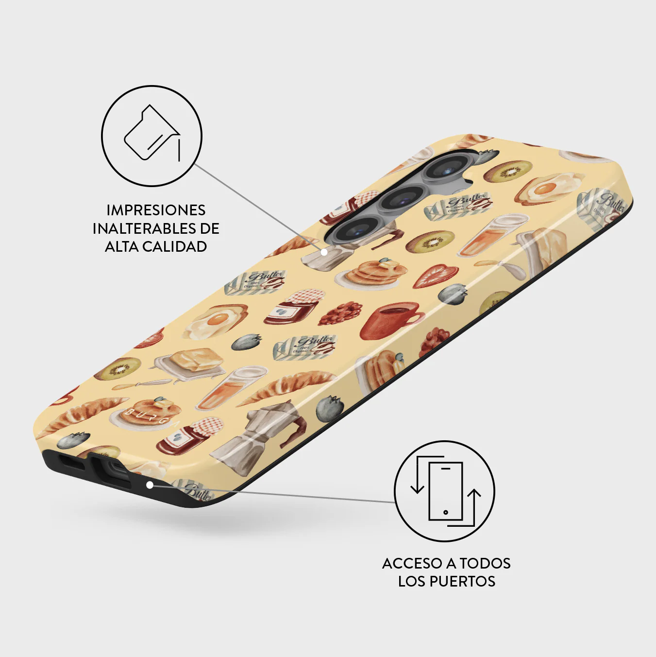 Sunny Side Up - Samsung Galaxy S24 Funda - Image 3