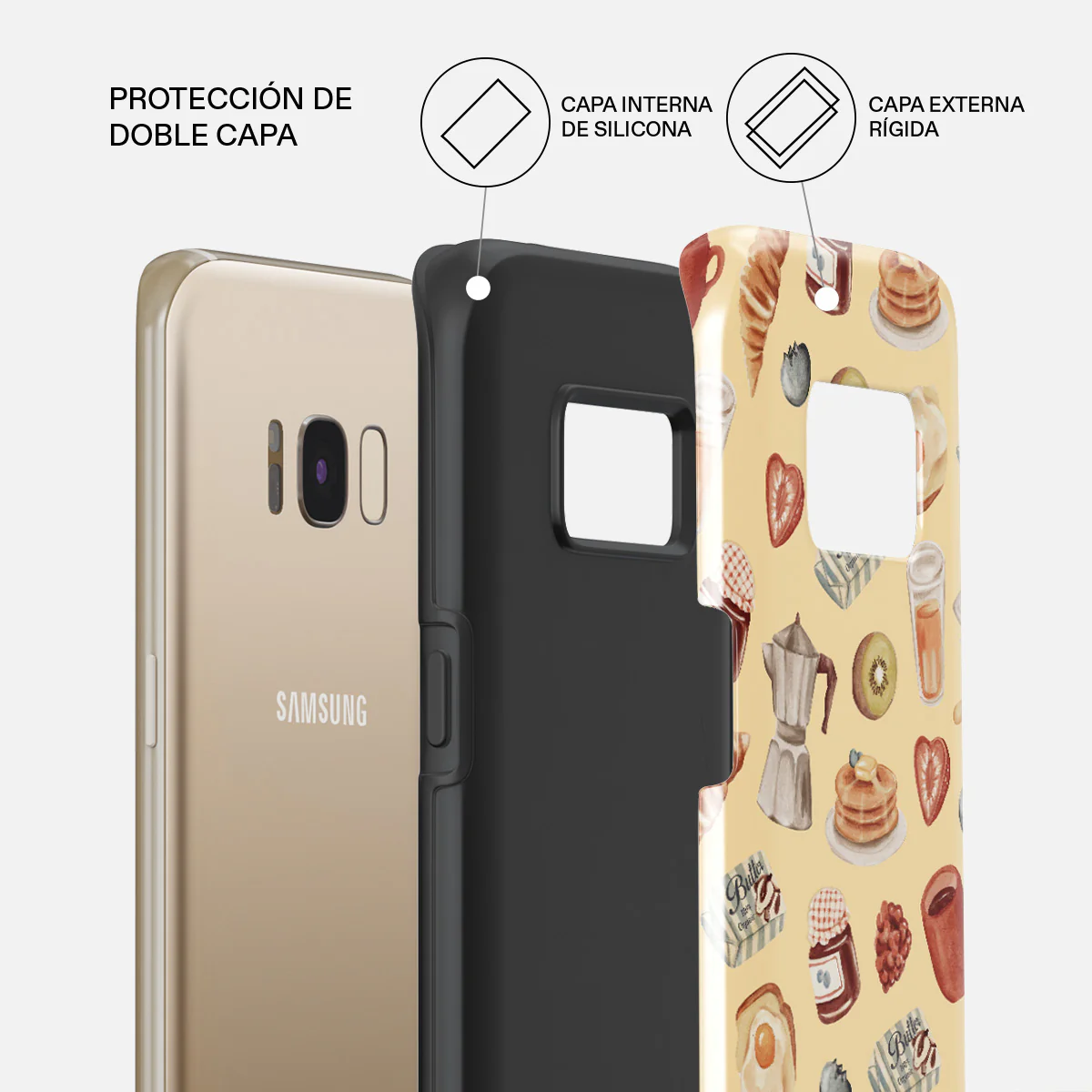 Sunny Side Up - Samsung Galaxy S8 Funda - Image 6