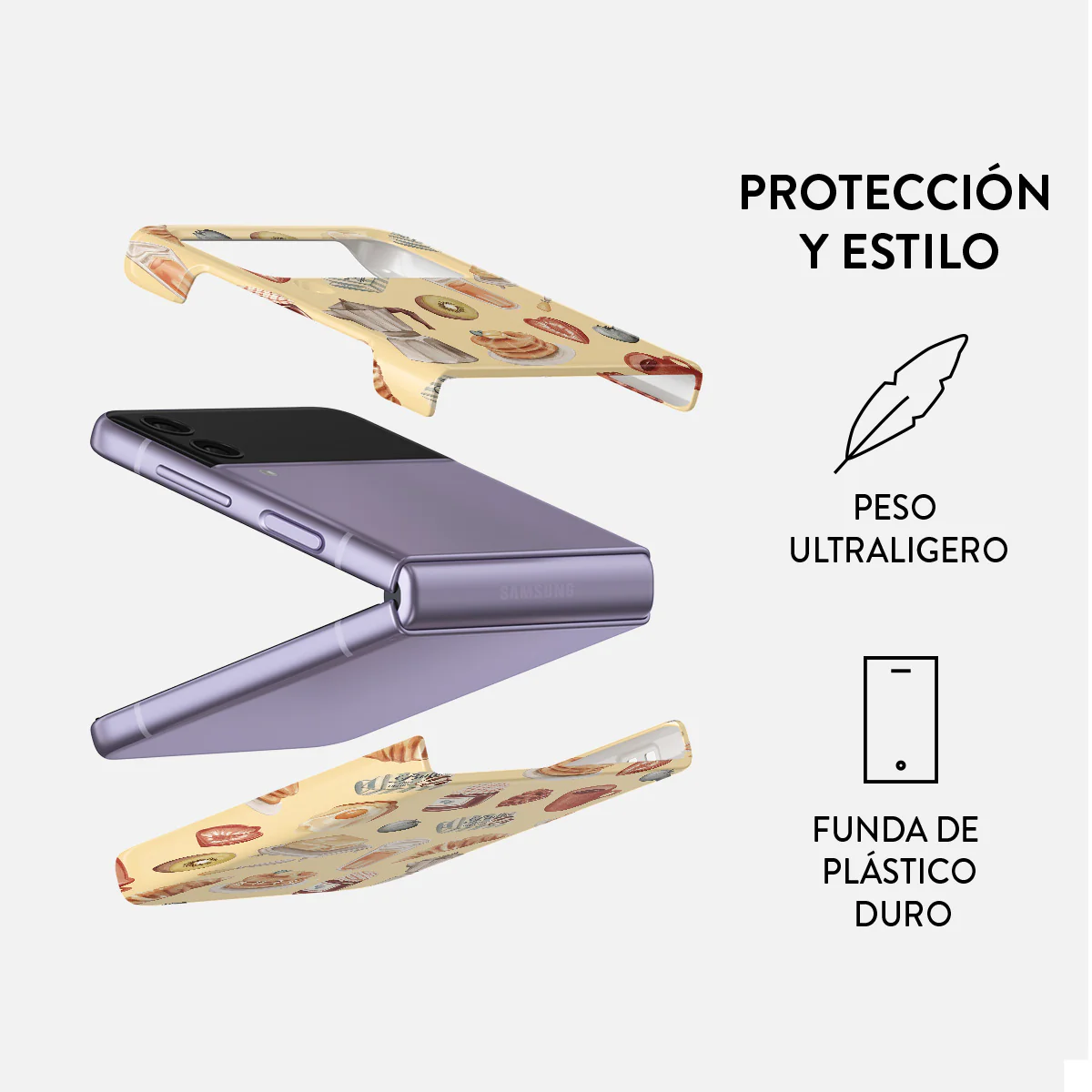 Sunny Side Up - Samsung Galaxy Z Flip 4 Funda - Image 2