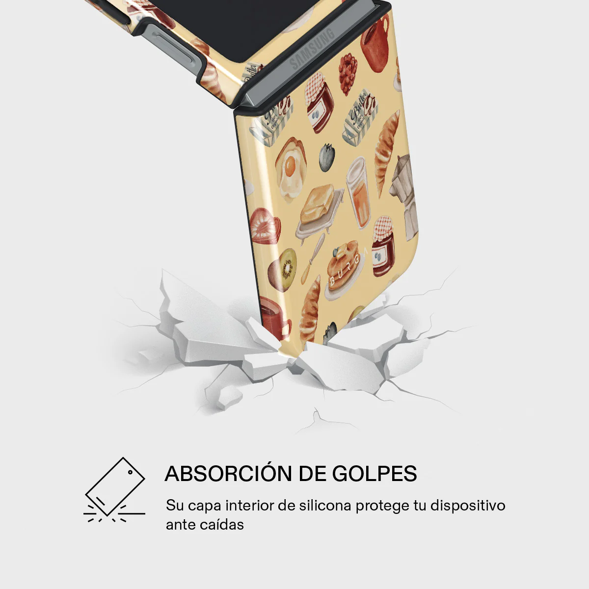 Sunny Side Up - Samsung Galaxy Z Flip 7 FE Funda - Image 4