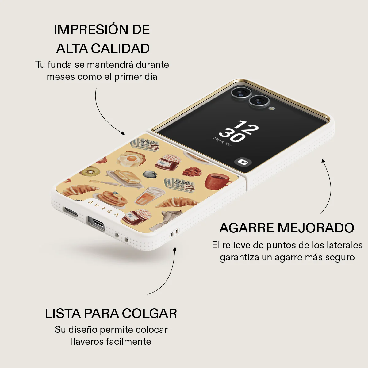 Sunny Side Up - Samsung Galaxy Z Flip 7 Funda - Image 23