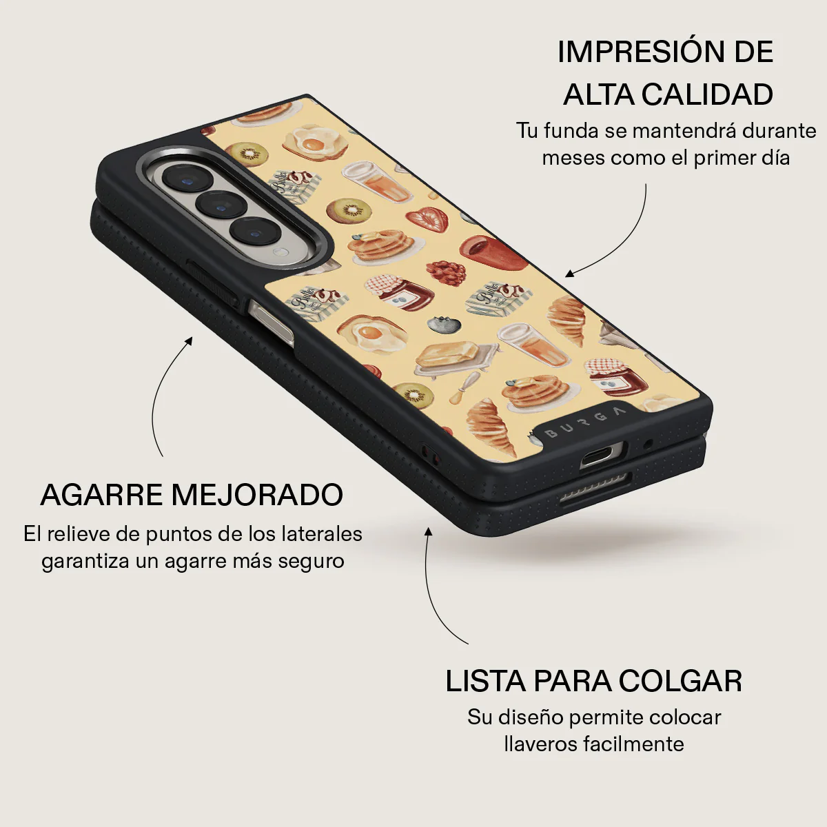 Sunny Side Up - Samsung Galaxy Z Fold 4 Funda - Image 17