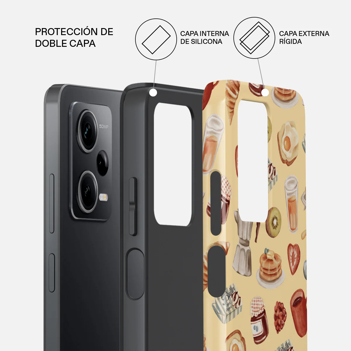 Sunny Side Up - Xiaomi Redmi Note 12 Pro 5G Funda - Image 2