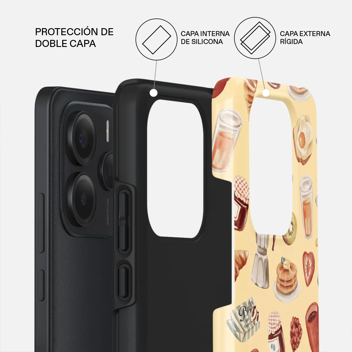 Sunny Side Up - Xiaomi Redmi Note 14 5G Funda - Image 2