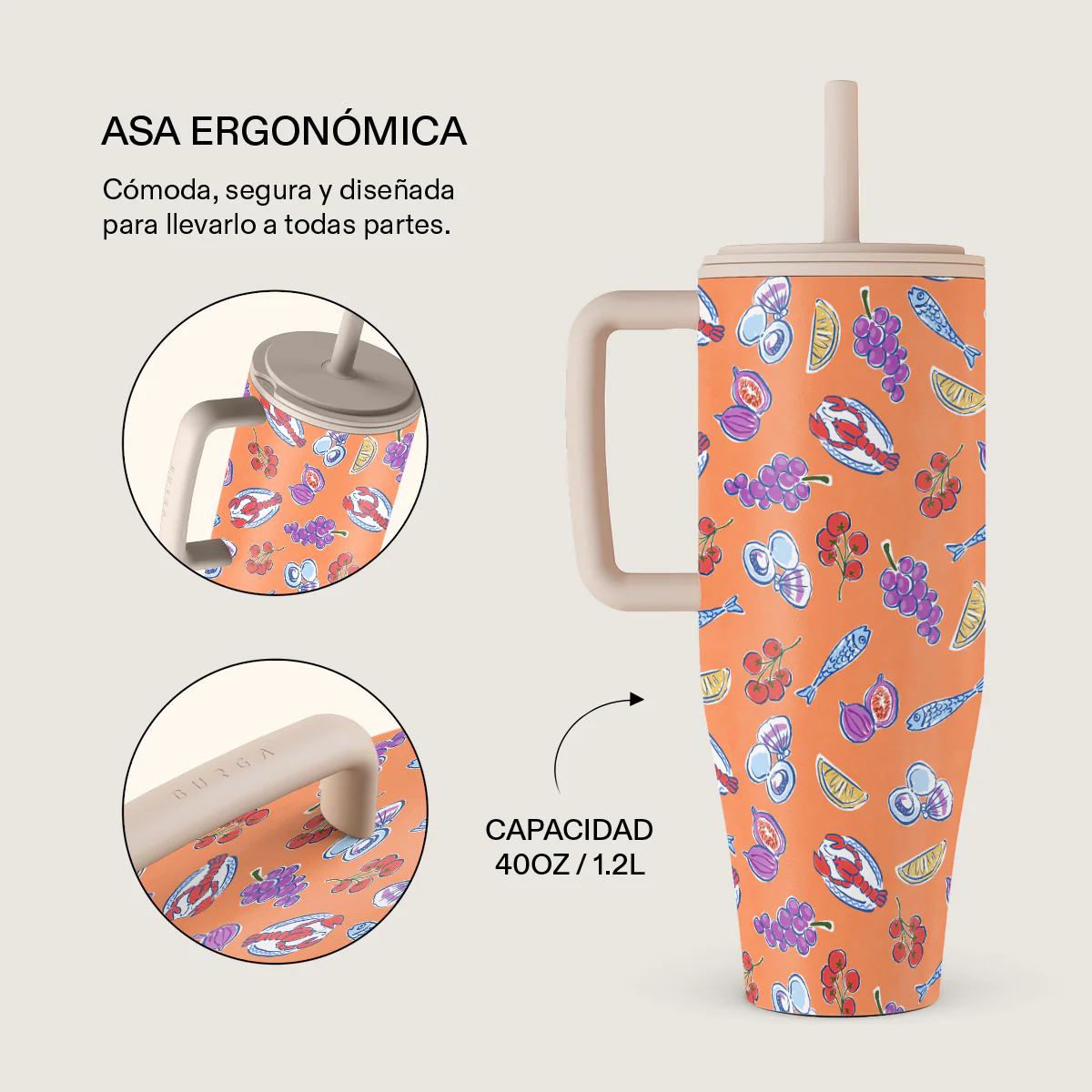 Sunset Dinner - All Day Leakproof Tumbler - Image 2