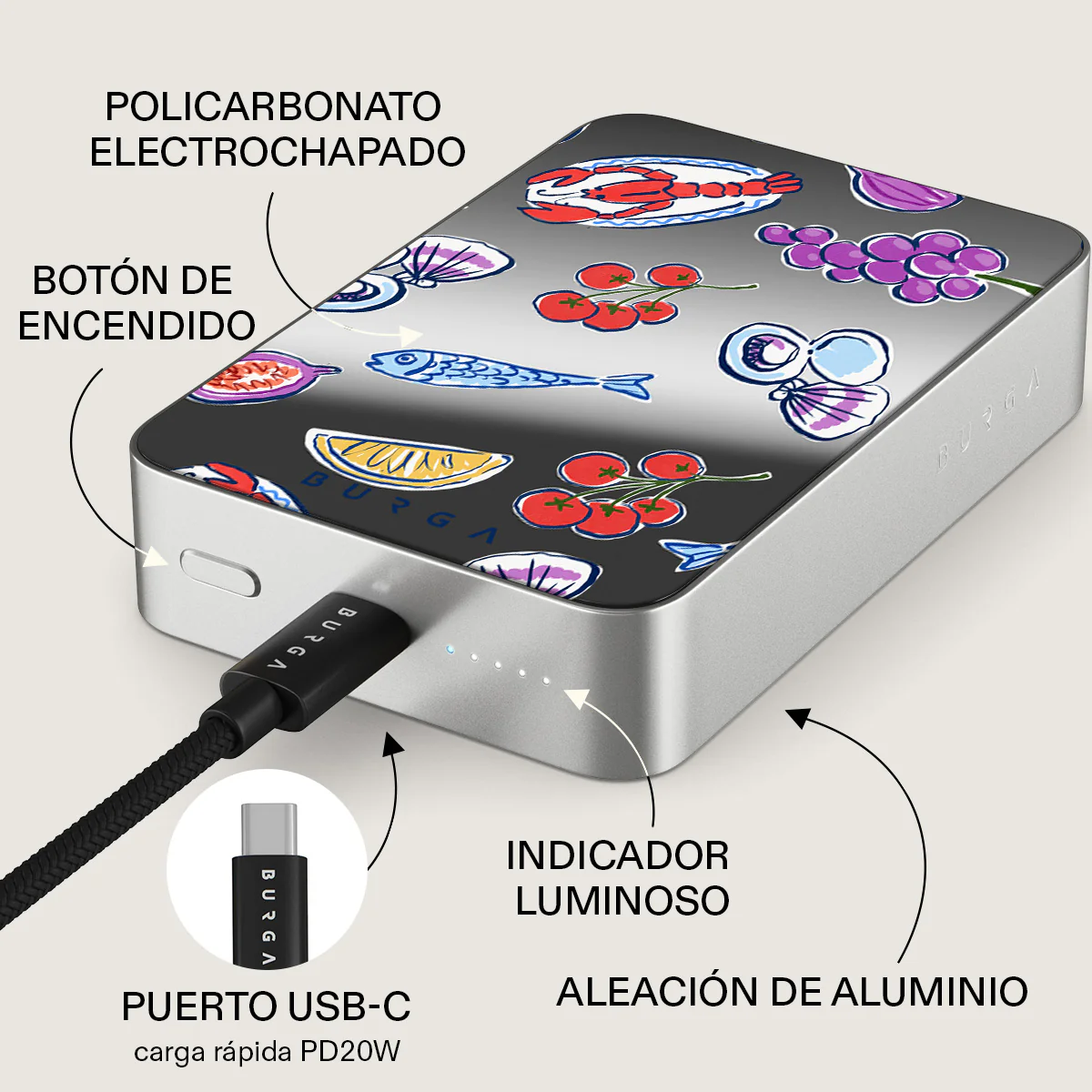 Sunset Dinner - Power Bank Magnético - Image 90