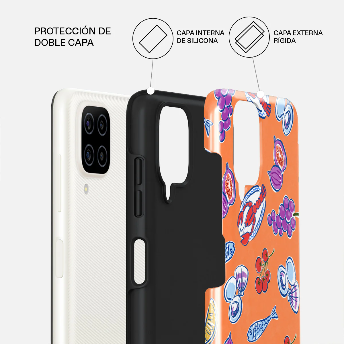 Sunset Dinner - Samsung Galaxy A12 4G Funda - Image 2