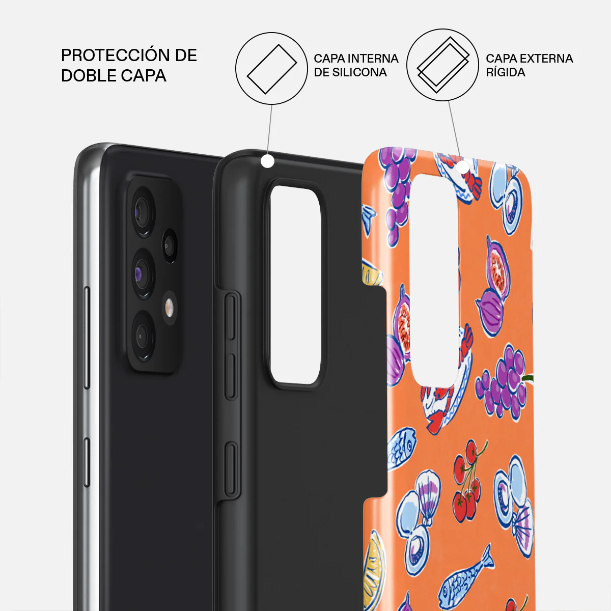 Sunset Dinner - Samsung Galaxy A72 4G / 5G Funda - Image 6