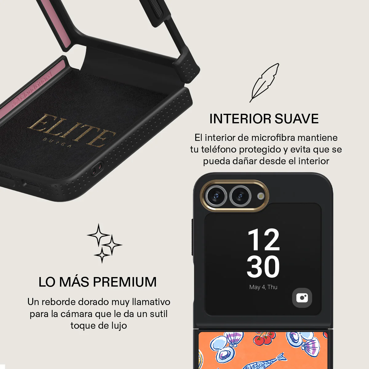 Sunset Dinner - Samsung Galaxy Z Flip 6 Funda - Image 11
