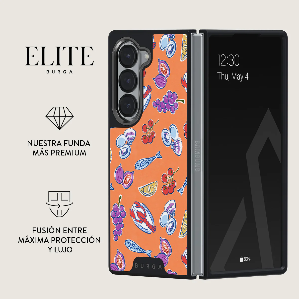 Sunset Dinner - Samsung Galaxy Z Fold 6 Funda - Image 9