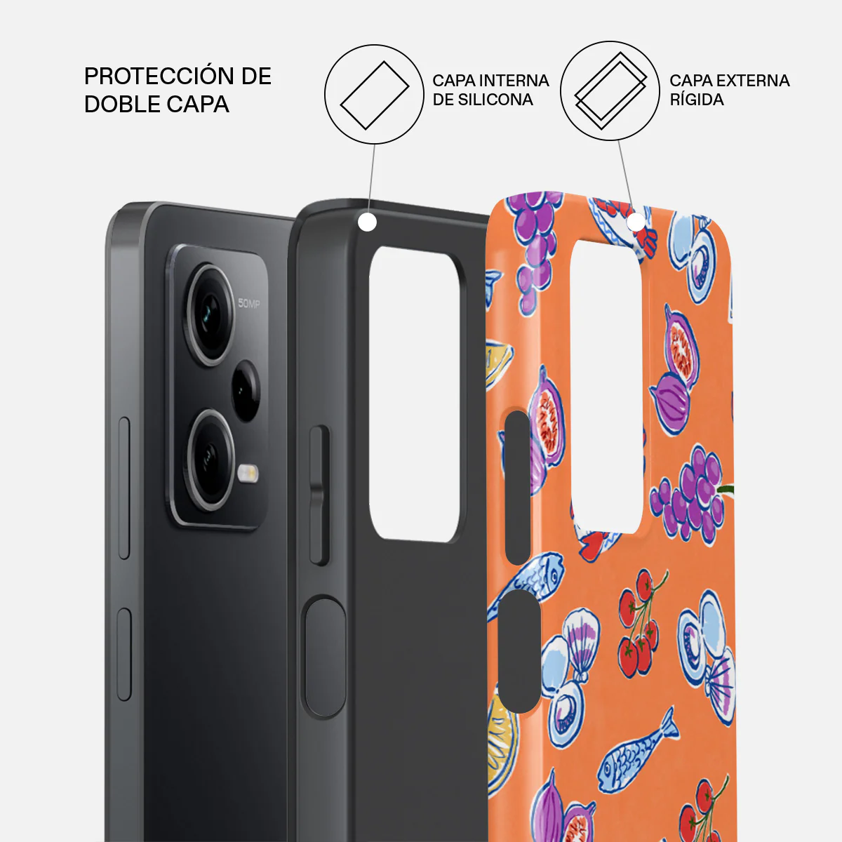 Sunset Dinner - Xiaomi Redmi Note 12 Pro+ 5G Funda - Image 2