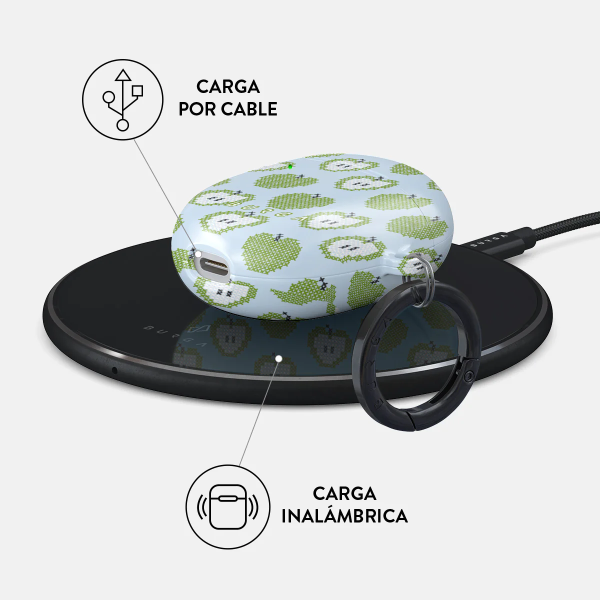 Sweet & Sour - Google Pixel Buds 2 Funda - Image 3