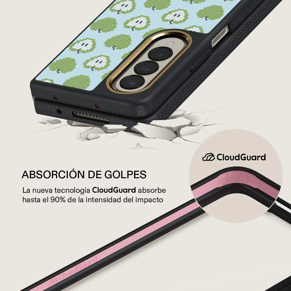 Sweet & Sour - Samsung Galaxy Z Fold 4 Funda - Image 8