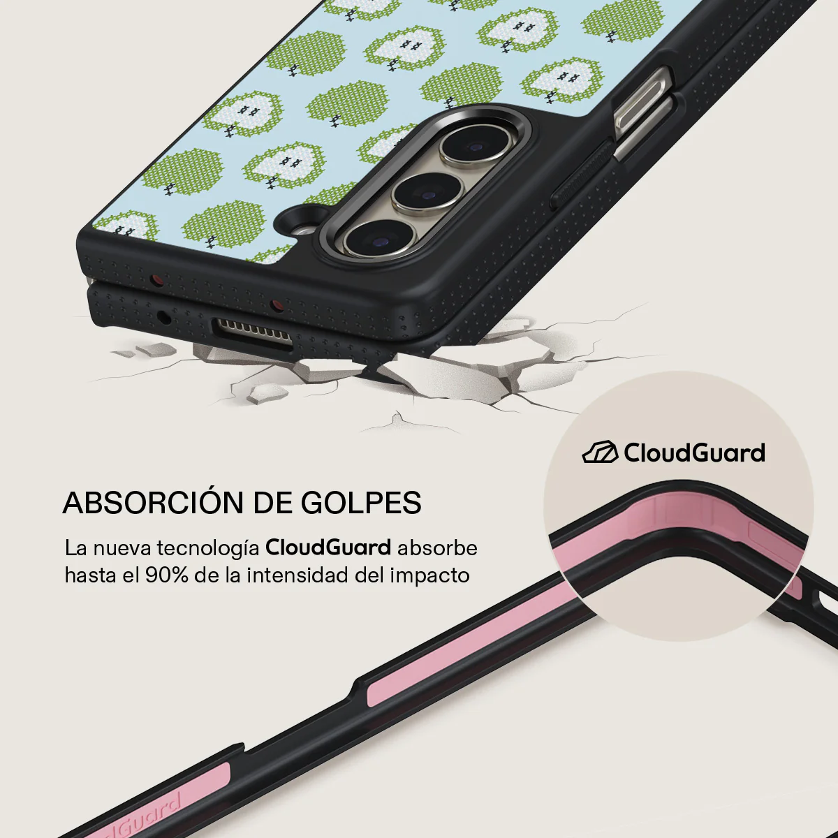 Sweet & Sour - Samsung Galaxy Z Fold 5 Funda - Image 10