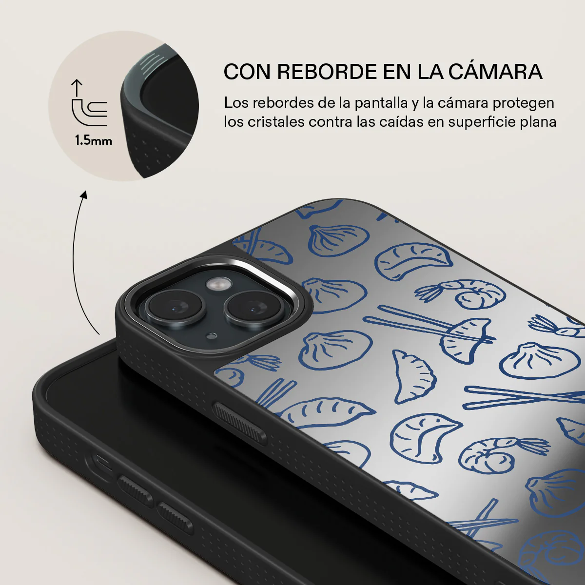 Takeout - iPhone 15 Funda - Image 38