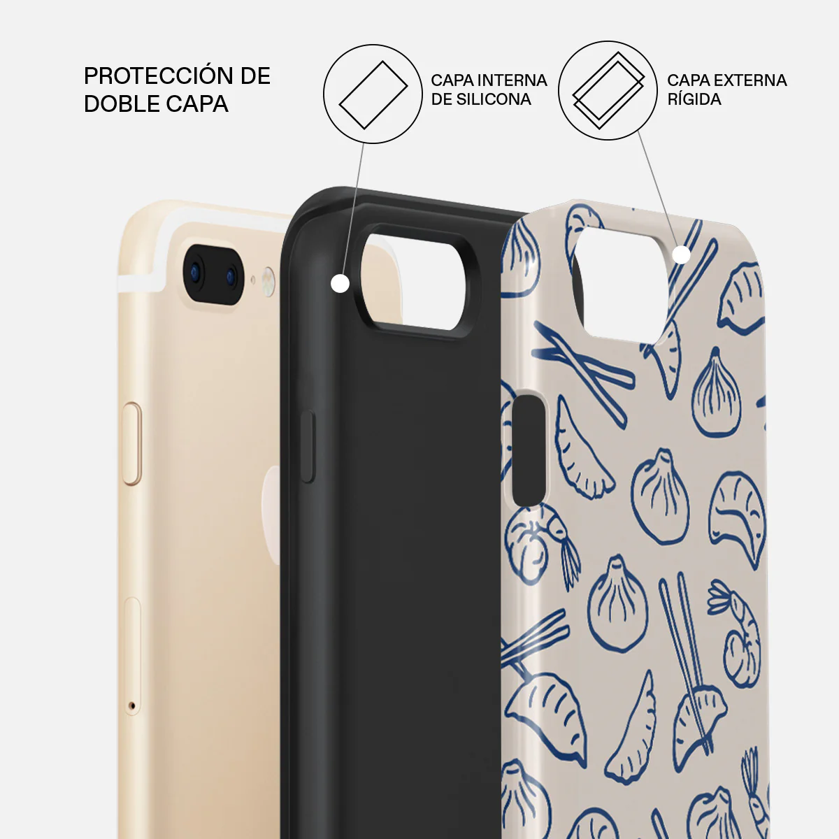 Takeout - iPhone 7 Plus / 8 Plus Funda - Image 6