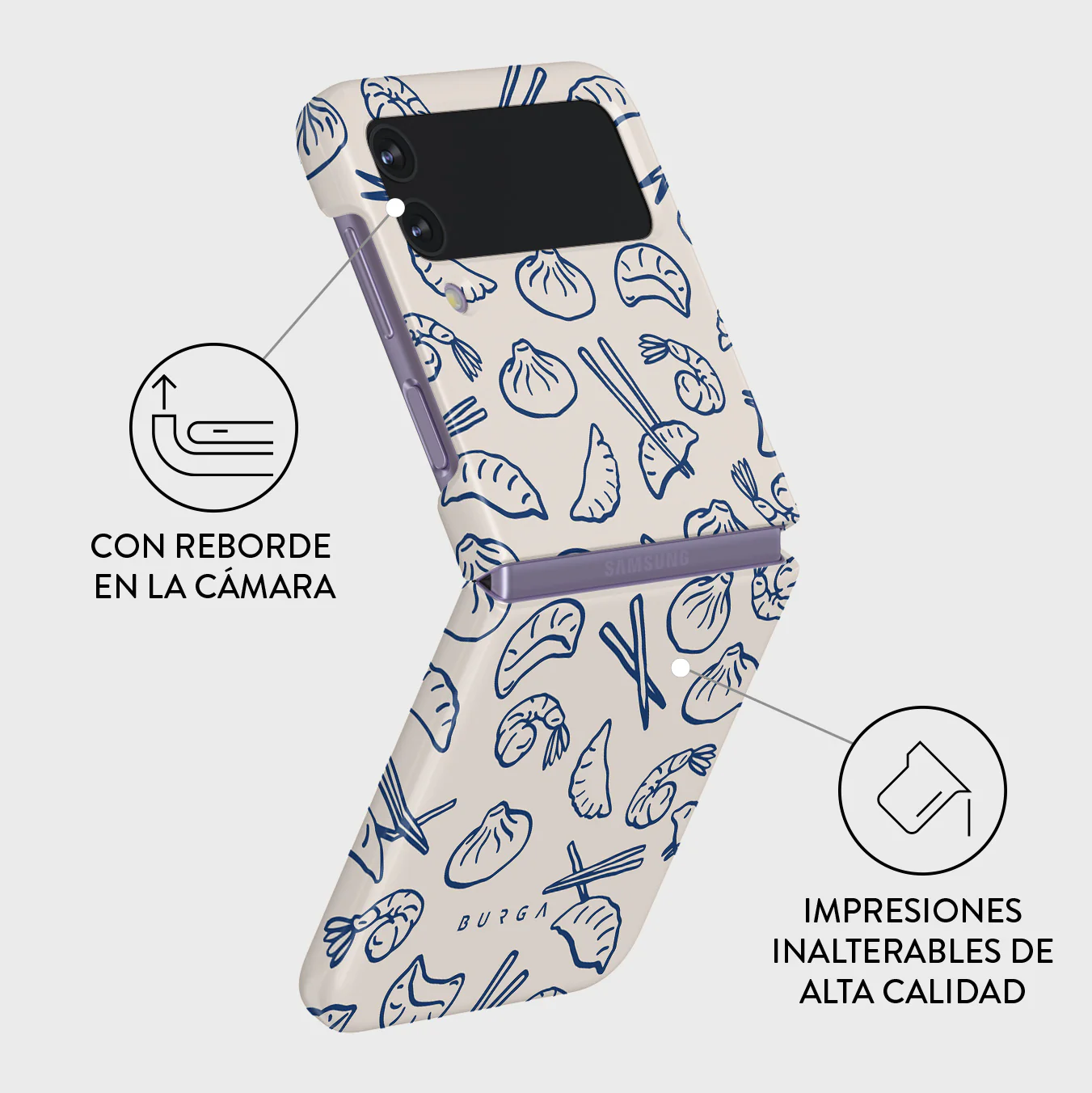 Takeout - Samsung Galaxy Z Flip 4 Funda - Image 3