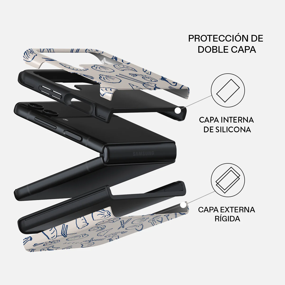 Takeout - Samsung Galaxy Z Flip 4 Funda - Image 8
