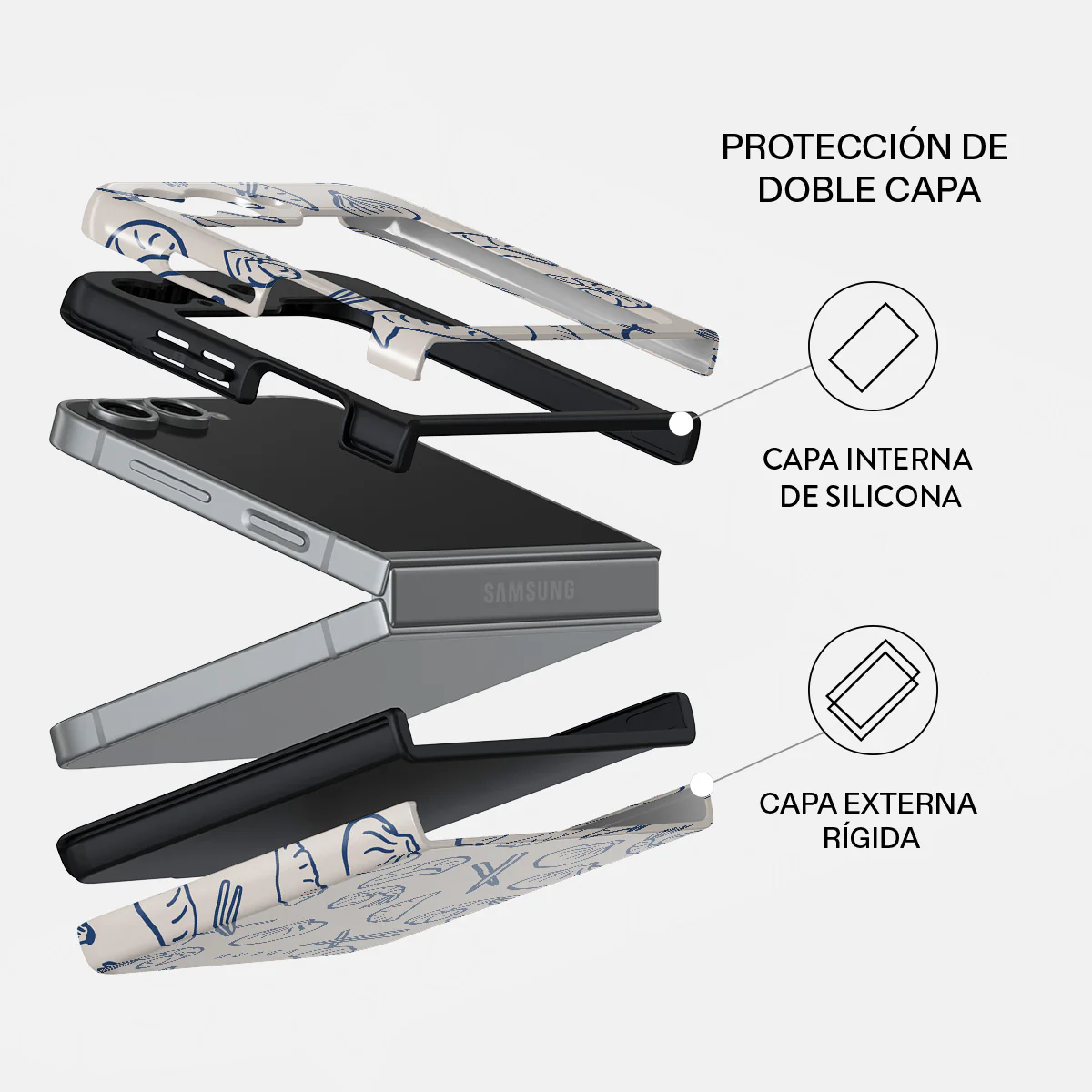 Takeout - Samsung Galaxy Z Flip 7 FE Funda - Image 2