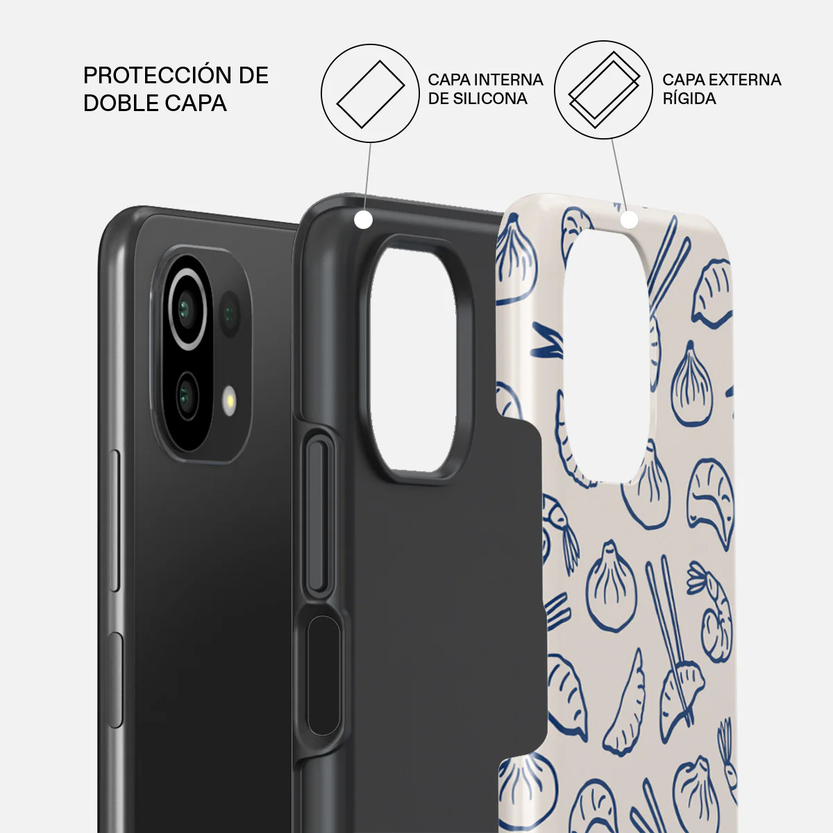 Takeout - Xiaomi Mi 11 Lite 4G / 5G Funda - Image 2