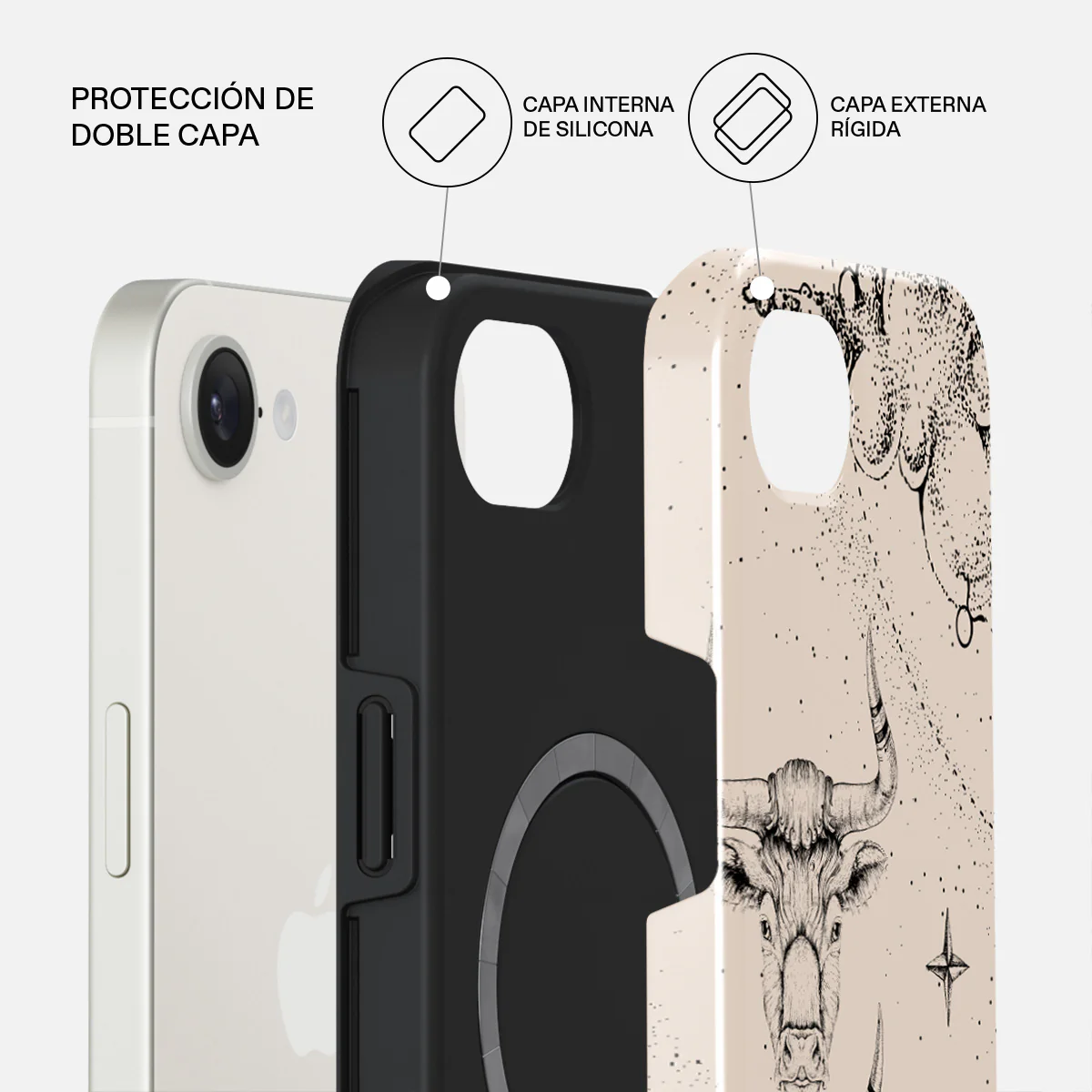 Taurus - iPhone 17e Funda - Image 2