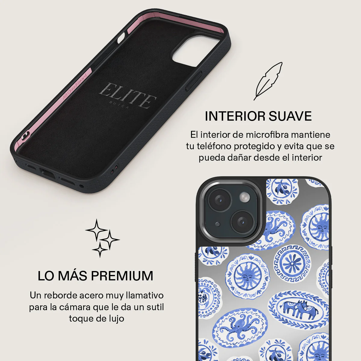Taverna - iPhone 15 Funda - Image 40