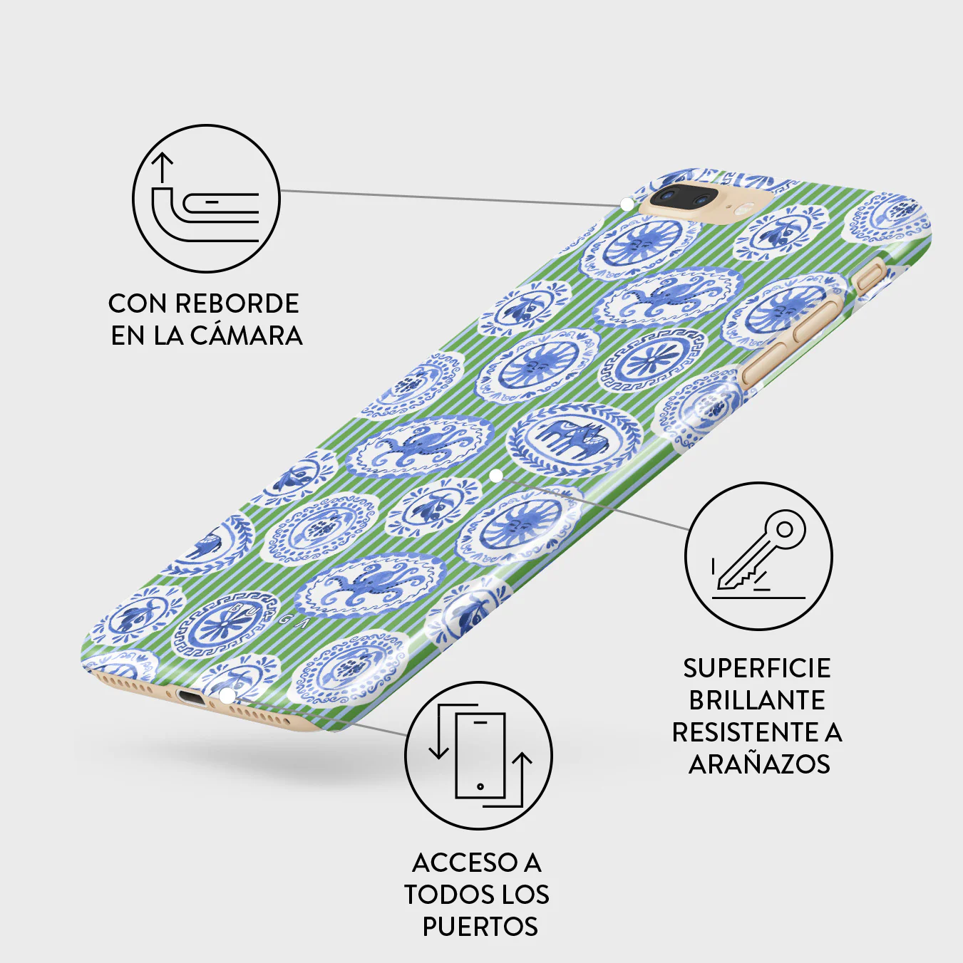 Taverna - iPhone 7 Plus / 8 Plus Funda - Image 3