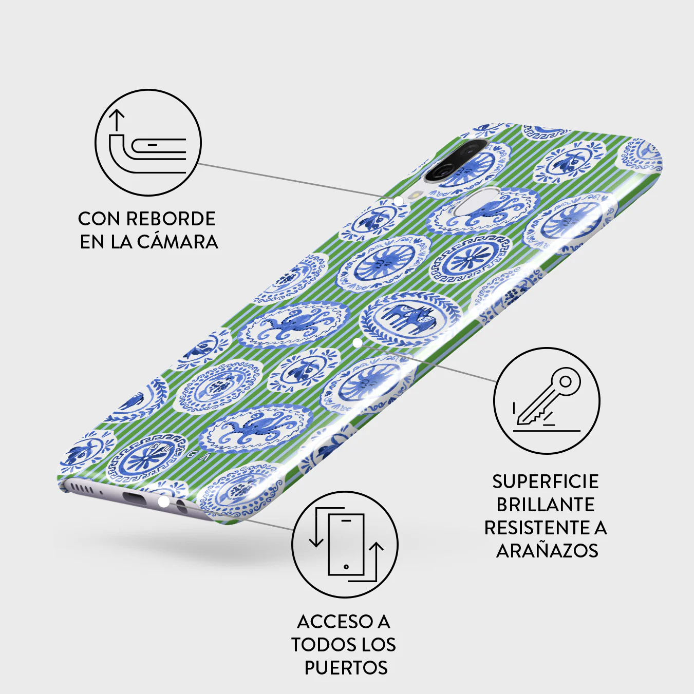 Taverna - Samsung Galaxy A40 Funda - Image 3