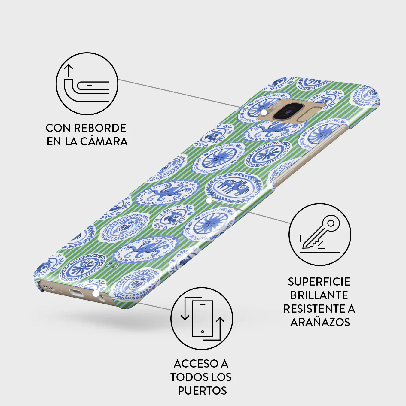 Taverna - Samsung Galaxy S8 Funda - Image 3