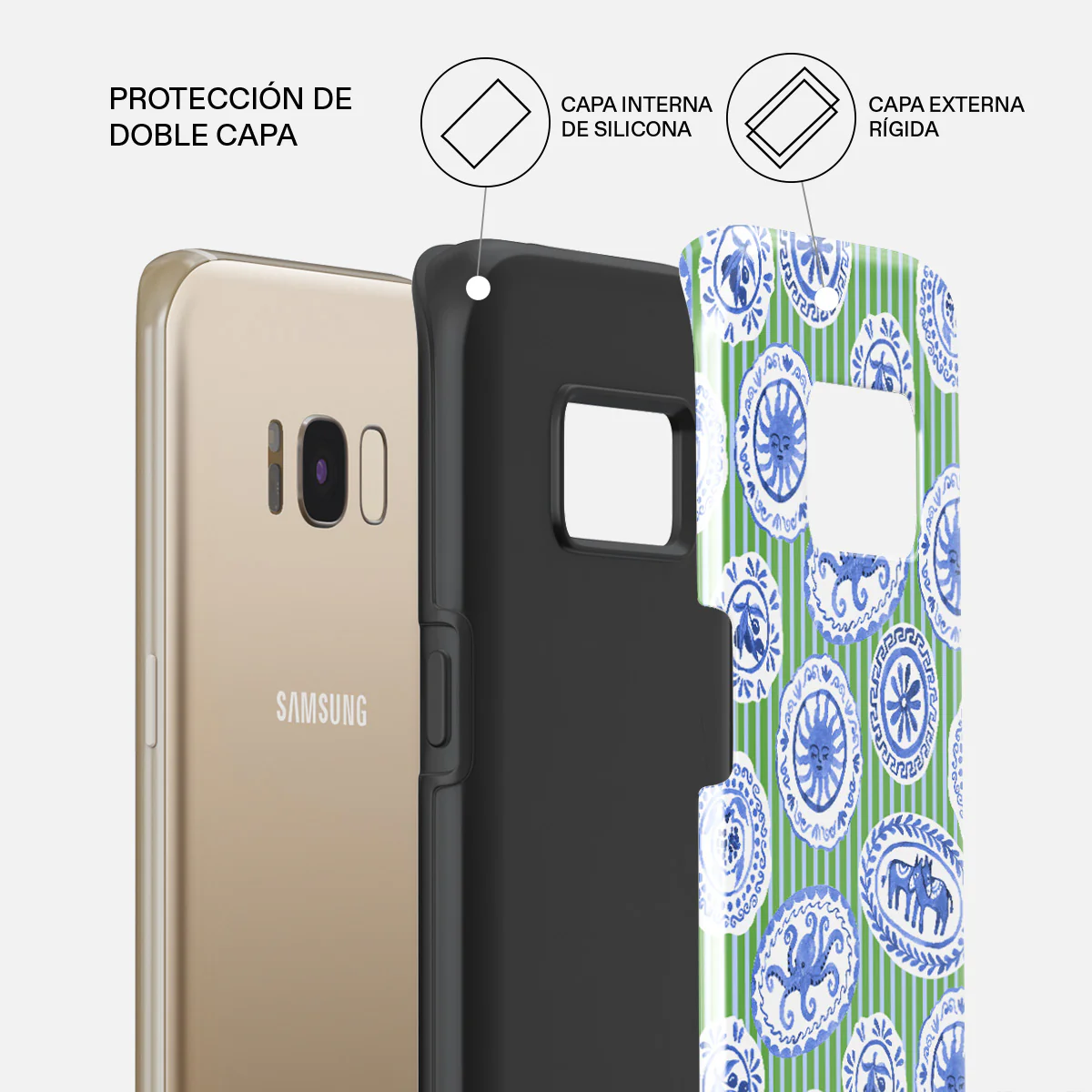Taverna - Samsung Galaxy S8 Funda - Image 6