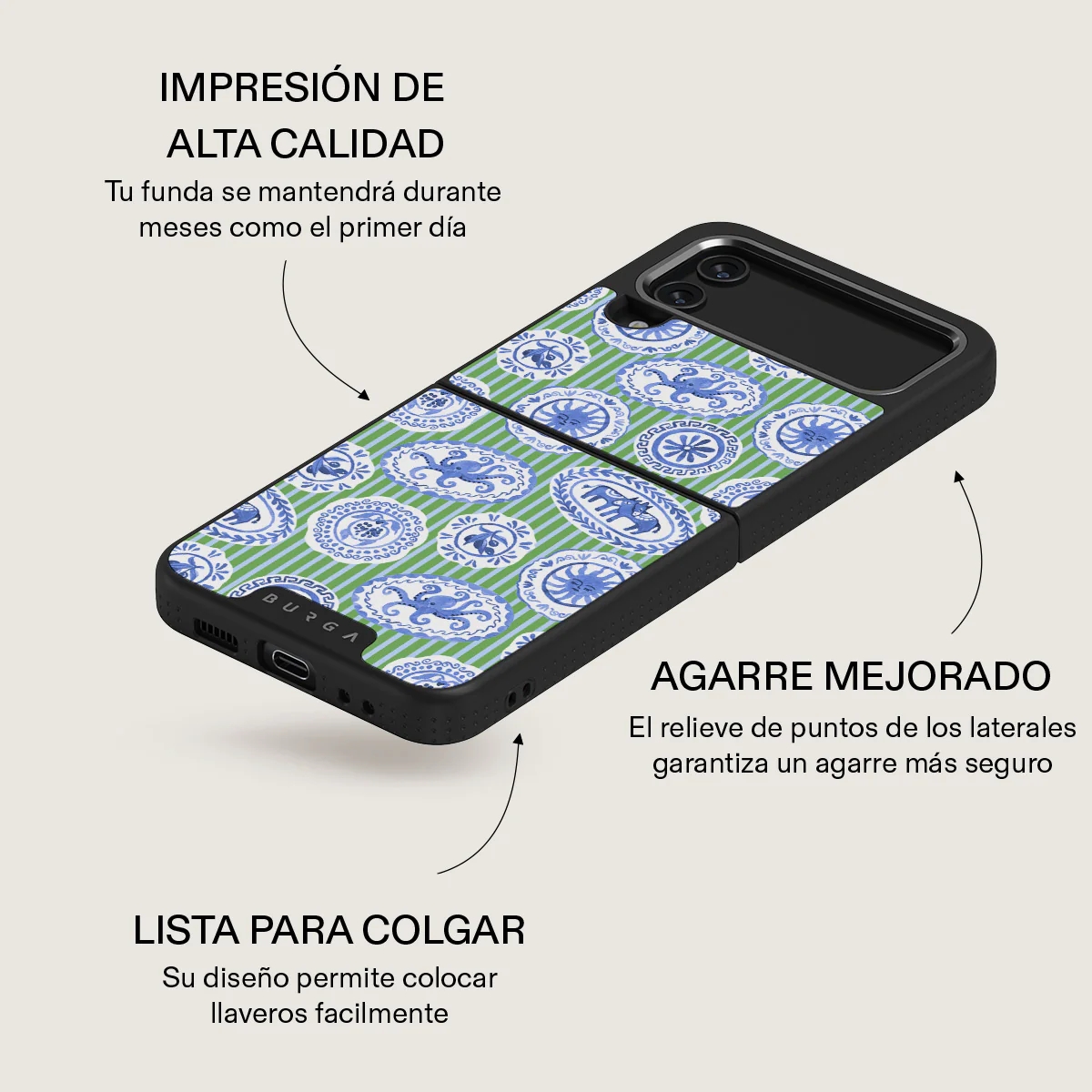 Taverna - Samsung Galaxy Z Flip 4 Funda - Image 24