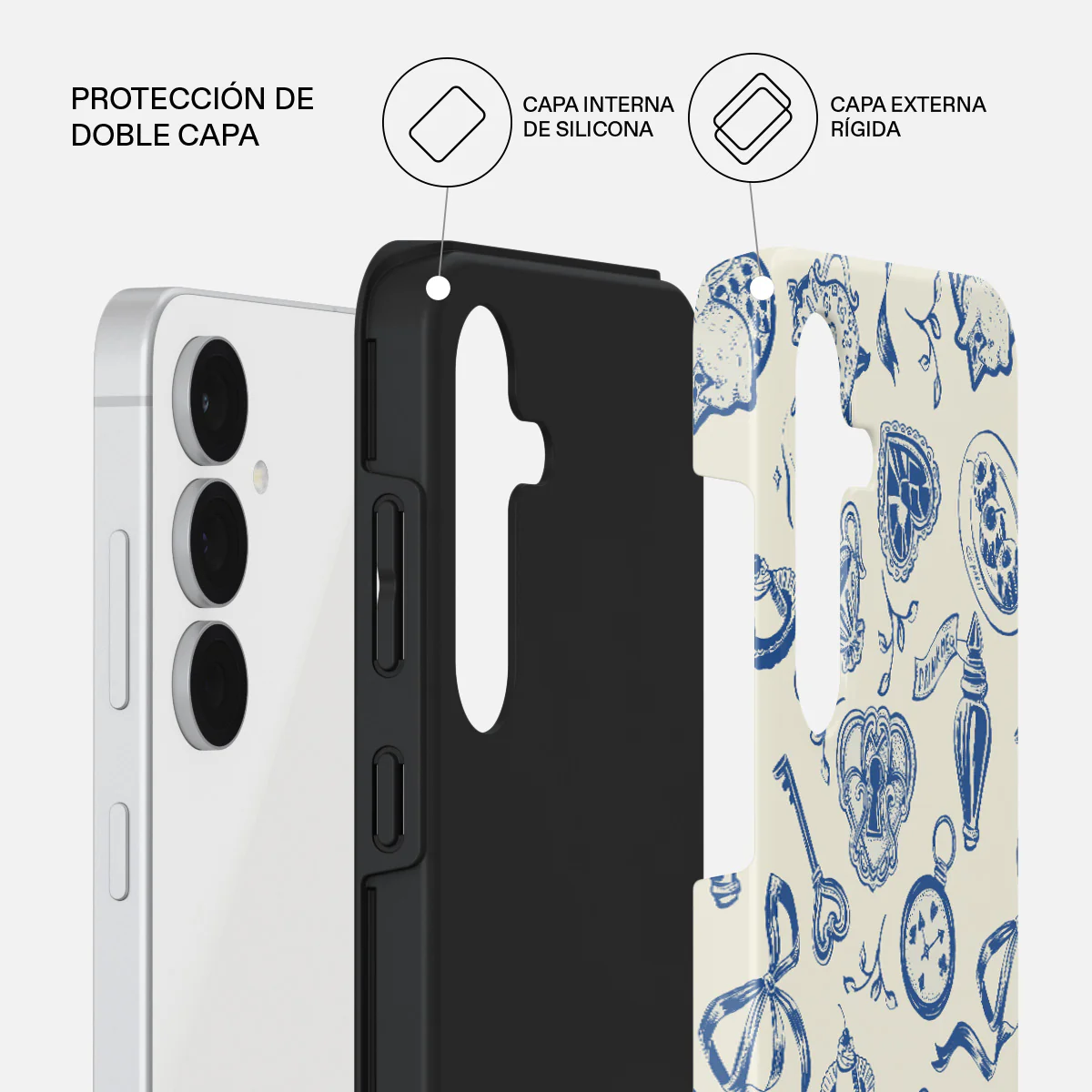 Tea Party - Samsung Galaxy S25 FE Funda - Image 2
