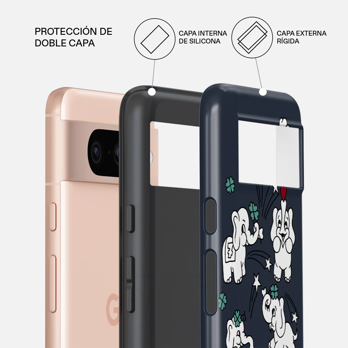 Think Big - Google Pixel 8 Funda - Image 2