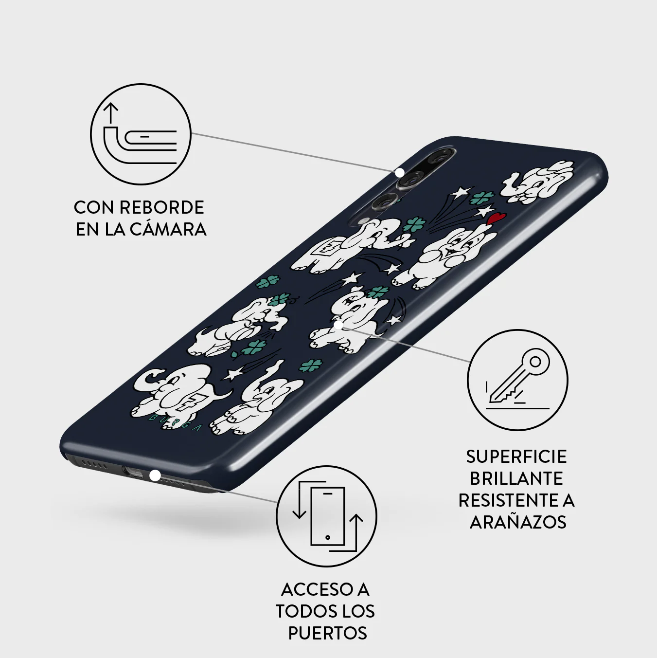 Think Big - Huawei P20 Funda - Image 3