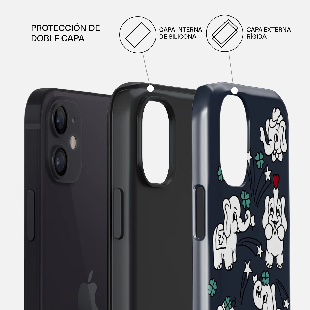 Think Big - iPhone 12 Mini Funda - Image 6