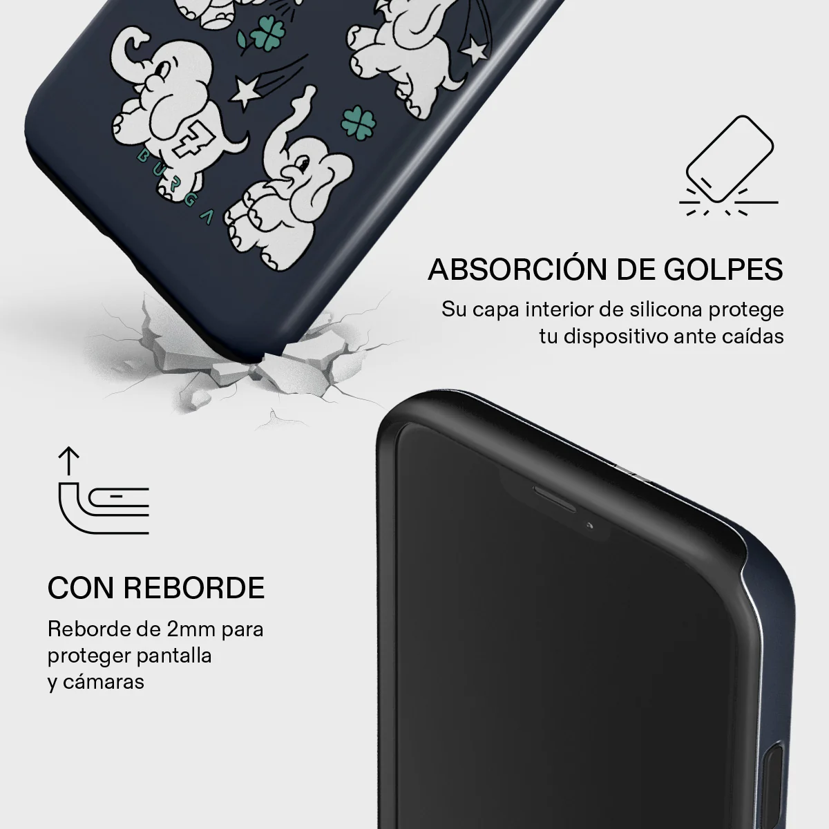 Think Big - iPhone 12 Mini Funda - Image 8