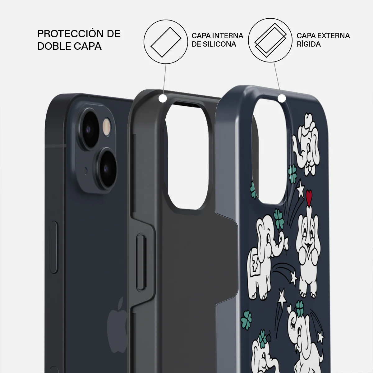 Think Big - iPhone 13 Funda - Image 2
