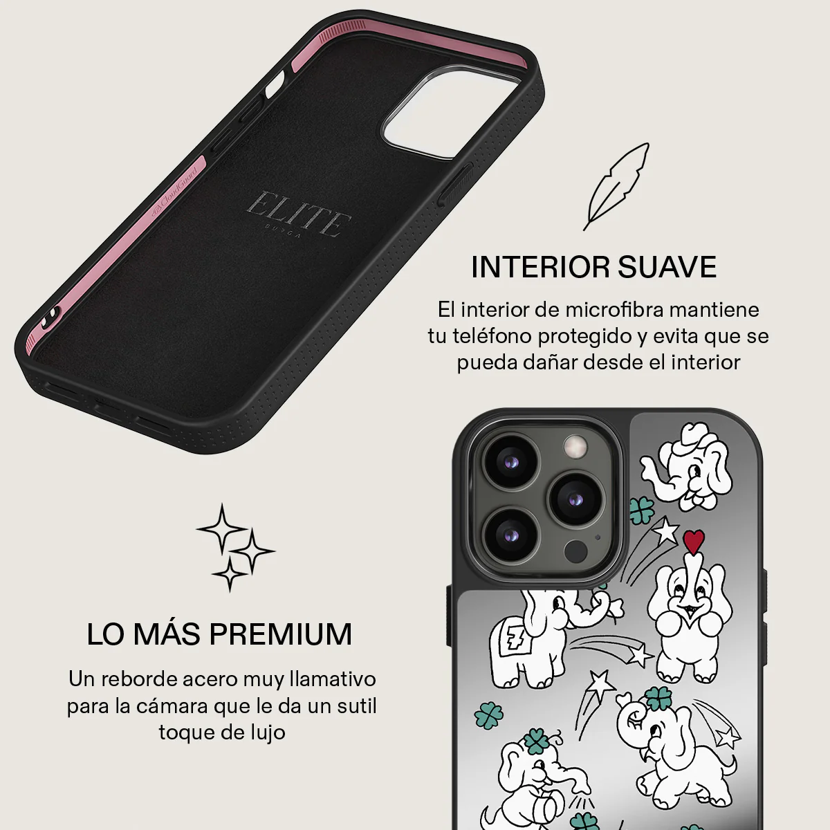 Think Big - iPhone 13 Pro Max Funda - Image 40