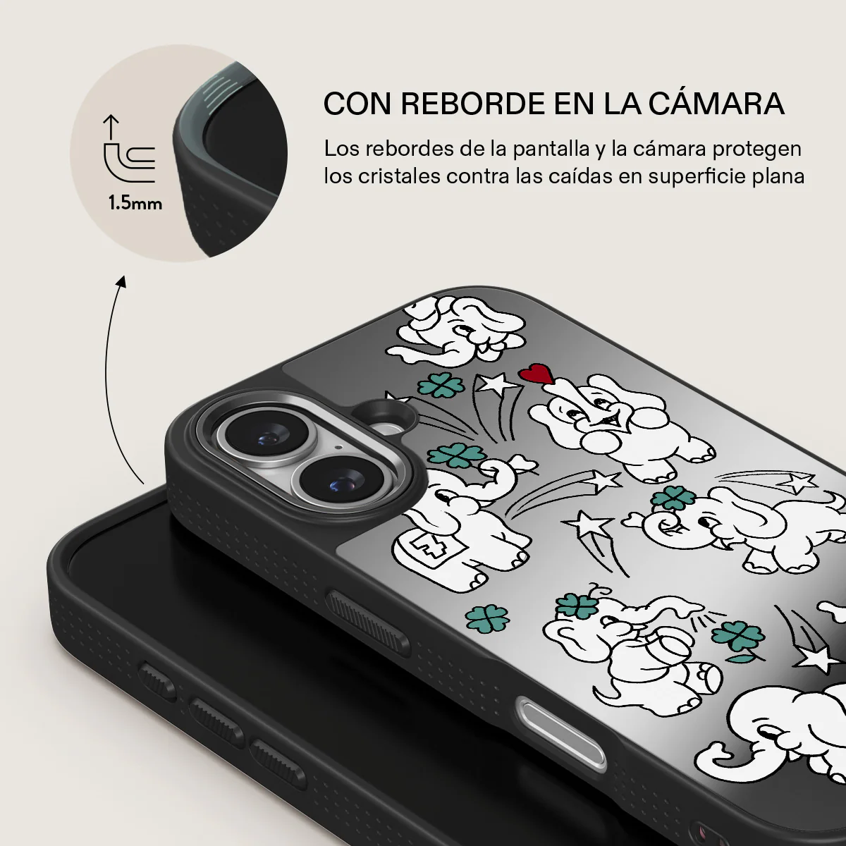 Think Big - iPhone 16 Funda - Image 39