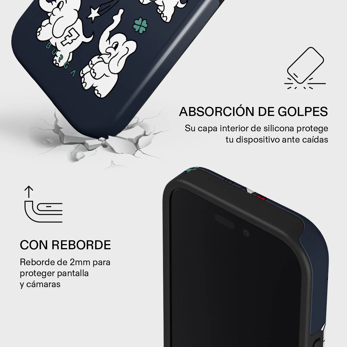 Think Big - iPhone 16 Funda - Image 4
