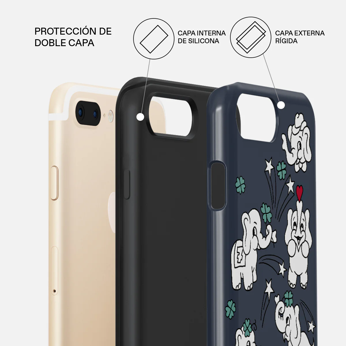 Think Big - iPhone 7 Plus / 8 Plus Funda - Image 6