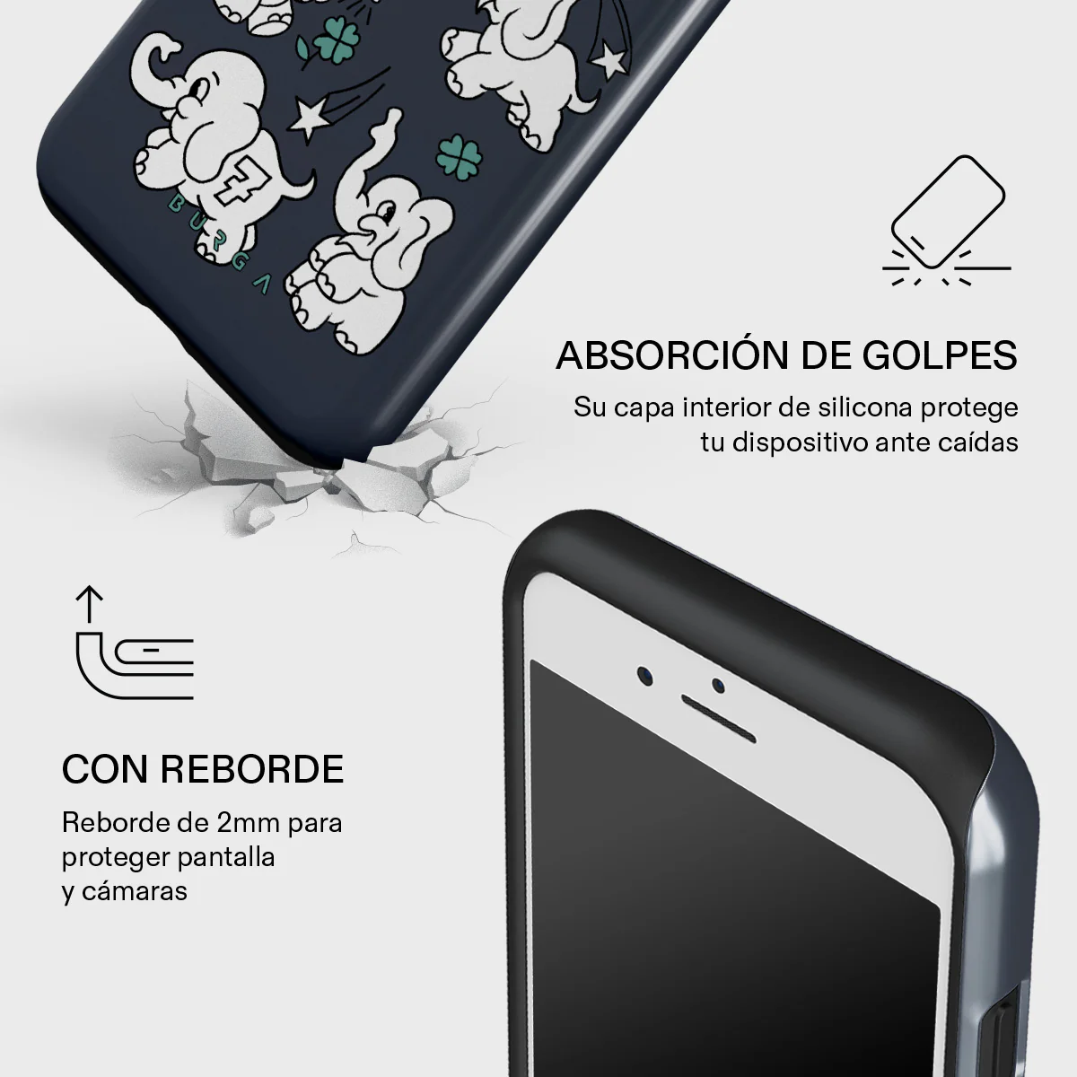 Think Big - iPhone 7 Plus / 8 Plus Funda - Image 8